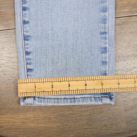 Talbots Flawless Slim Ankle Jeans Women’s 6 Light Wash Stretch Mid Rise Denim - Picture 8 of 9